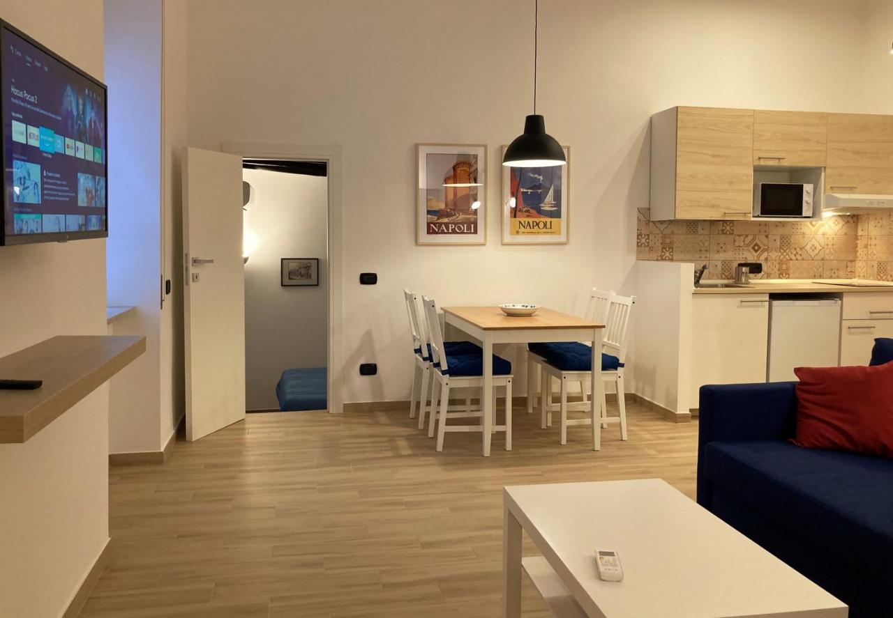 La Casa Blu Nel Cuore Storico Di Napoli Екстер'єр фото